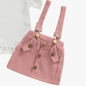 Baby Girls Suspender Skirt